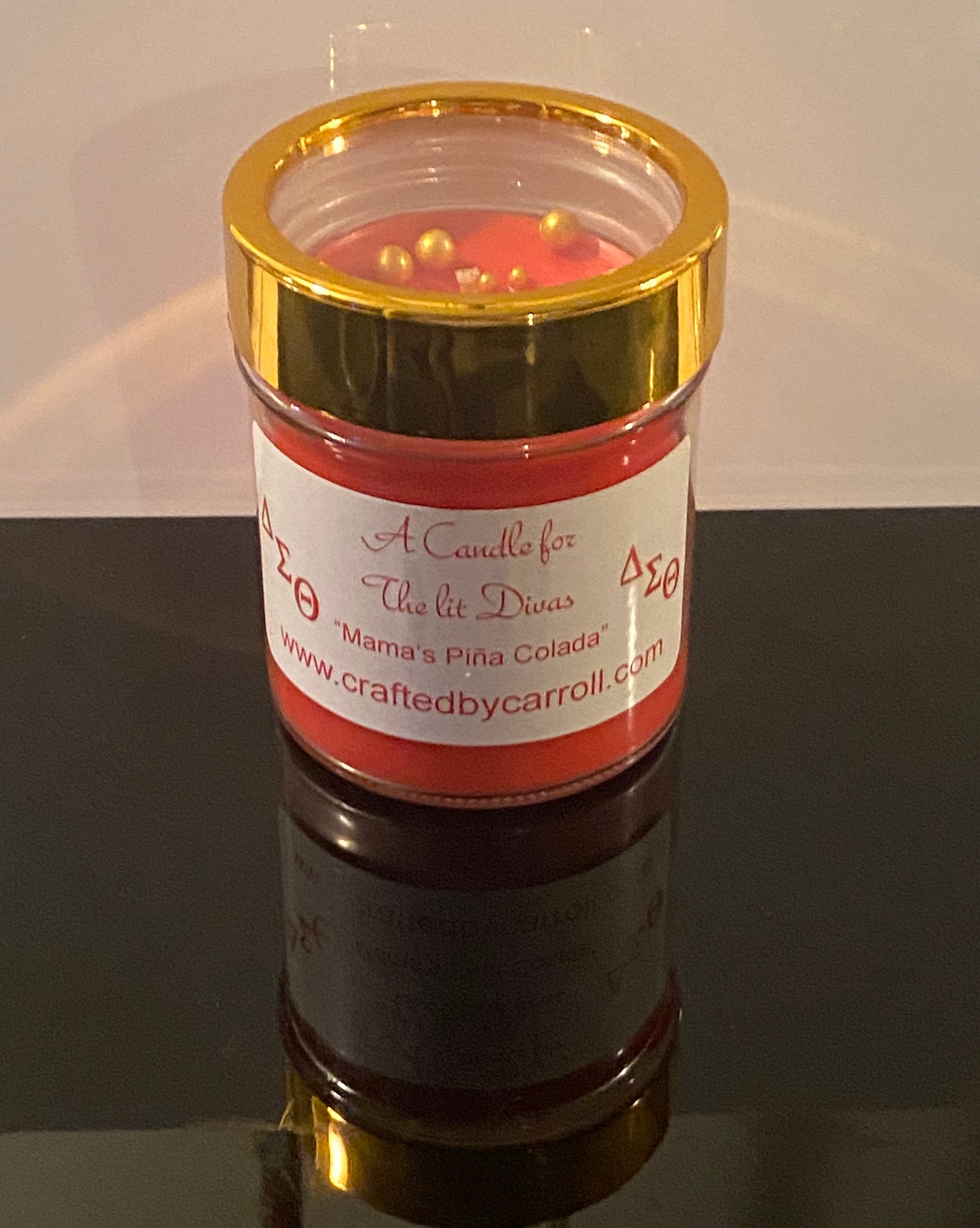 Delta Sigma Theta candle