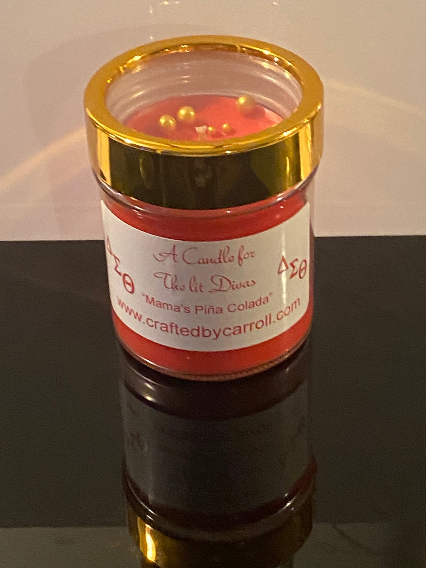 Delta Sigma Theta candle
