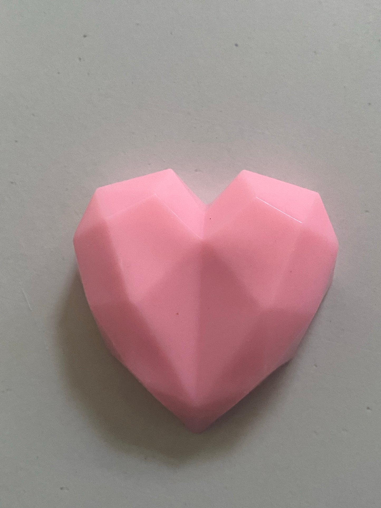 Heart shaped wax melt